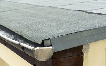 repair or replace North Row flat roofing?